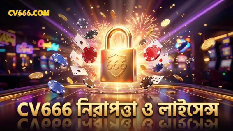 নিরাপত্তা ও বিশ্বাসযোগ্যতার জন্য CV666 এর লাইসেন্স এবং নীতিমালা