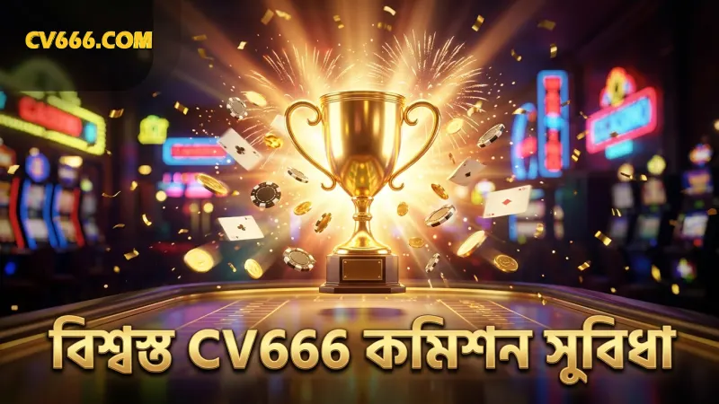 বিশ্বস্ত কমিশন পদ্ধতি CV666-র অনন্য সুবিধা প্রদান করে