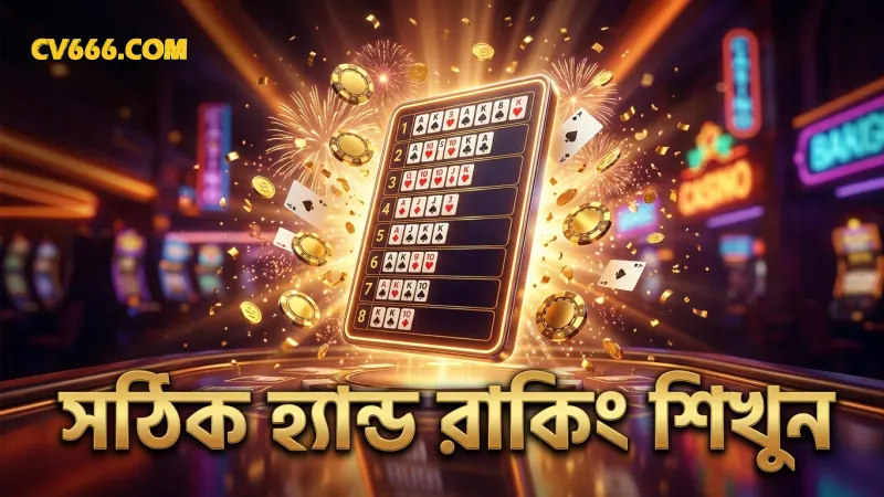 সঠিক হ্যান্ড র‌্যাঙ্কিং বুঝে খেলায় ভুল এড়ান