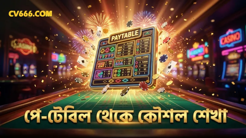 পে-টেবিল বিশ্লেষণ থেকে খেলার সঠিক কৌশল শেখা যায়