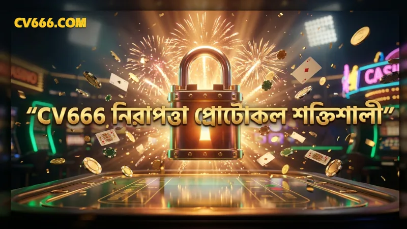 CV666 পেমেন্ট গেটওয়েতে শক্তিশালী নিরাপত্তা প্রোটোকল কার্যকর।