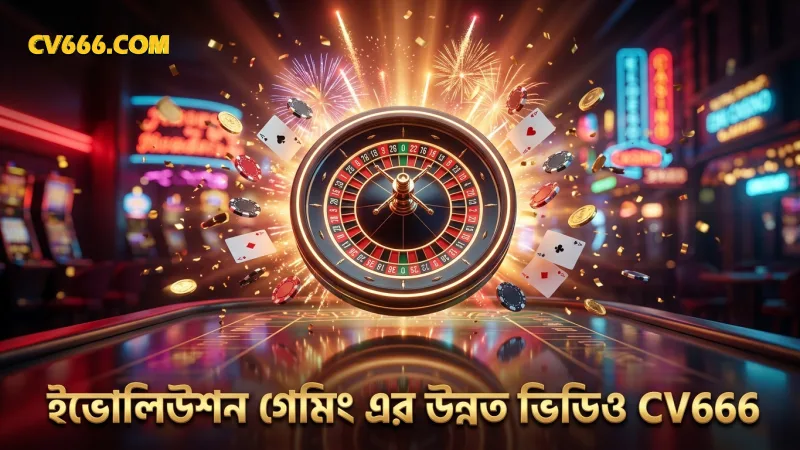 ইভোলিউশন গেমিং লাইভের উন্নত HD স্ট্রিমিং প্রযুক্তি নিশ্চিত করে পরিষ্কার ভিডিও।