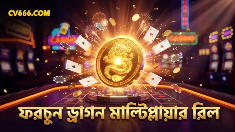 ফরচুন ড্রাগন স্লটের মাল্টিপ্লায়ার রিল গেমপ্লে বাড়ায় মজা