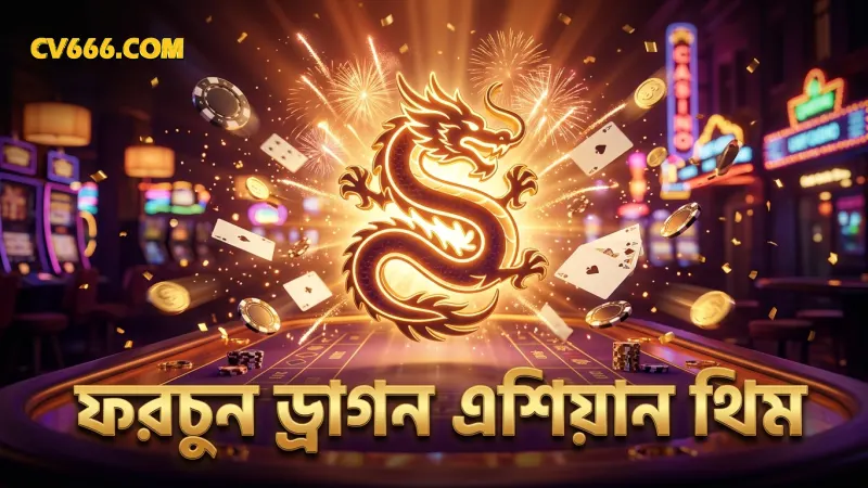 ফরচুন ড্রাগনের এশিয়ান থিম খেলোয়াড়দের আকর্ষণ করে।