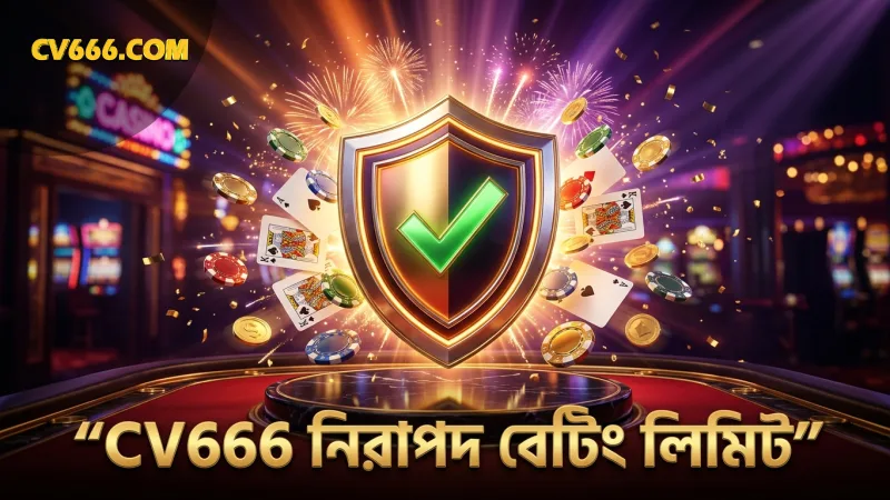 নিয়ন্ত্রিত বেটিং লিমিট CV666 খেলার নিরাপত্তা নিশ্চিত করে