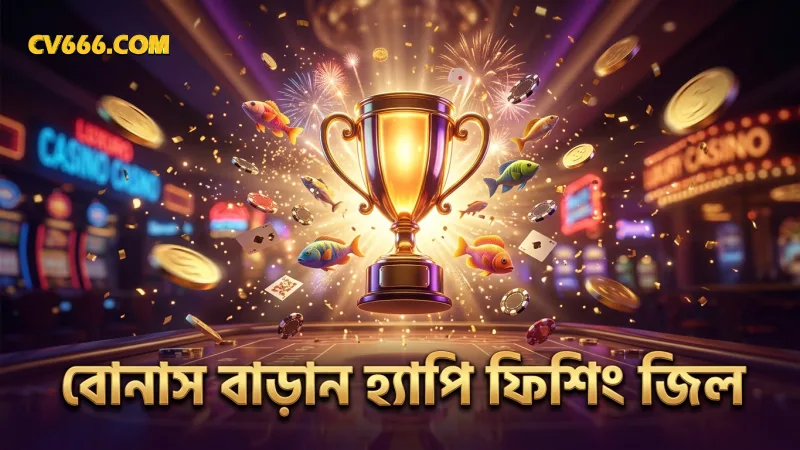 মাল্টিপ্লায়ার বোনাস বাড়াতে হ্যাপি ওশান বস শিকার করুন
