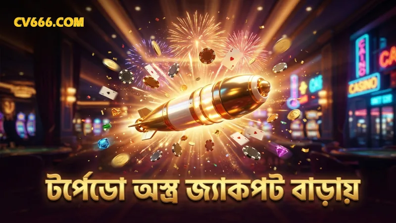 টর্পেডো অস্ত্র ব্যবহার করে জ্যাকপট ট্রিগার করার সম্ভাবনা বৃদ্ধি পায়।