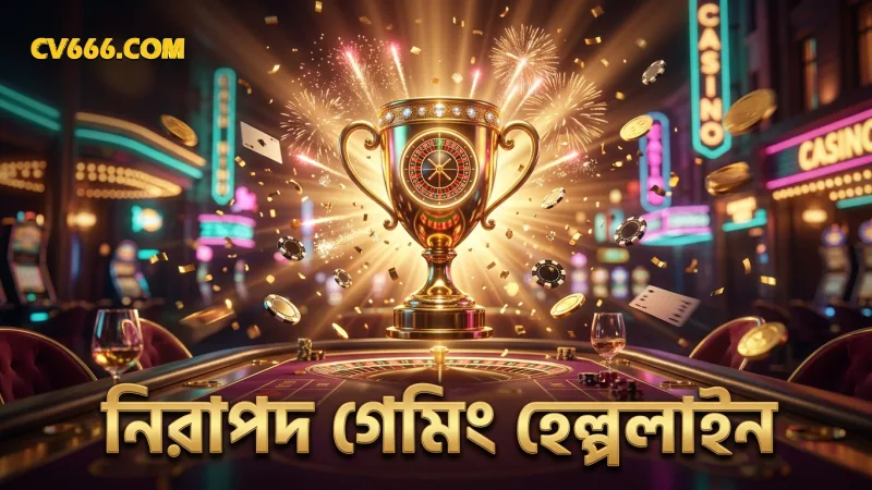 বিশ্বস্ত হেল্পলাইন গেমিং নিরাপত্তা নিশ্চিত করে