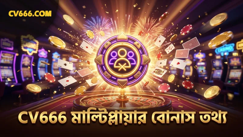CV666 প্ল্যাটফর্মে মাল্টিপ্লায়ার বোনাসের কার্যকরতা