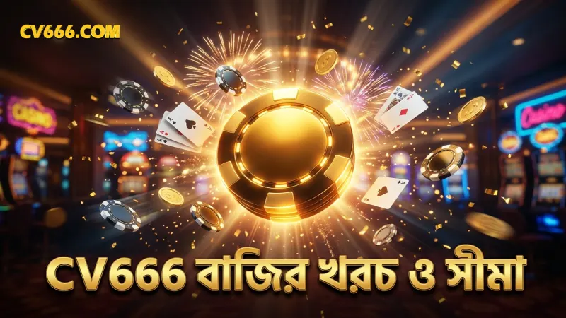 CV666 এর মাধ্যমে বাজির খরচ ও সীমা সম্পর্কে পরিষ্কার ধারণা পাওয়া যায়