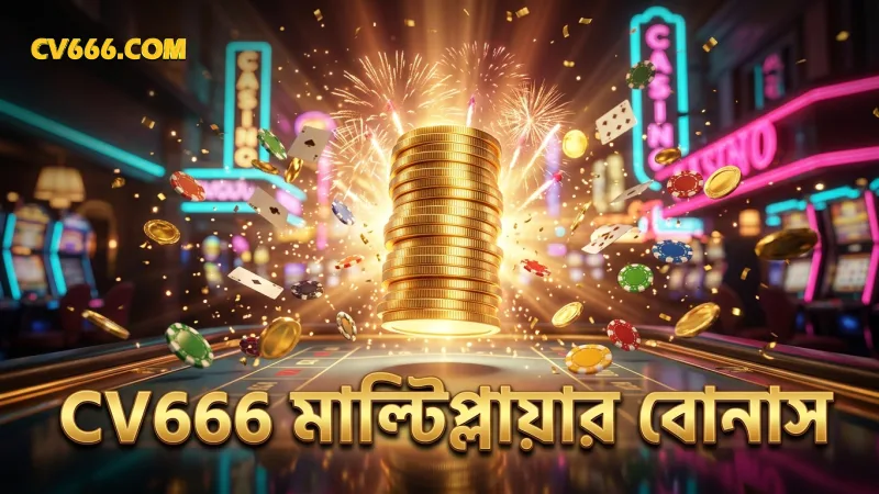 CV666-তে মাল্টিপ্লায়ার বোনাস ব্যবহার করে বেশি কয়েন জিতুন