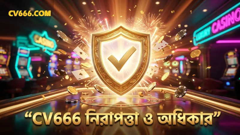 CV666 নিরাপত্তা ও ব্যবহারকারীর অধিকার রক্ষায় প্রতিশ্রুতিবদ্ধ।