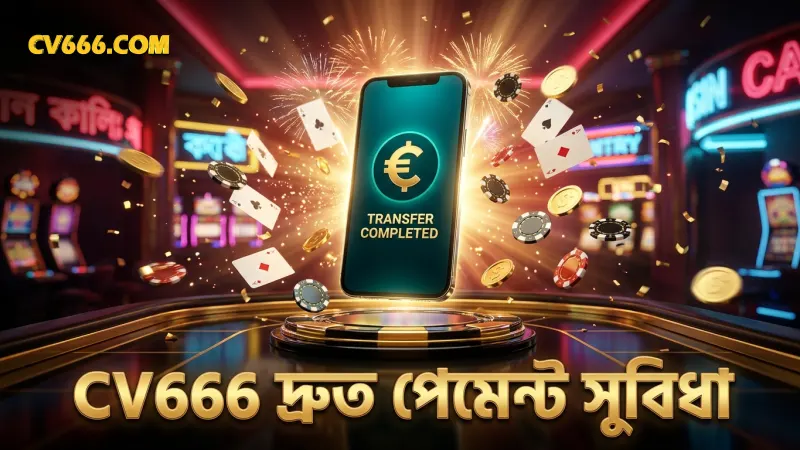 স্থানীয় পেমেন্ট অপশন ব্যবহারে দ্রুত ও নির্ভরযোগ্য লেনদেন নিশ্চিত করে CV666